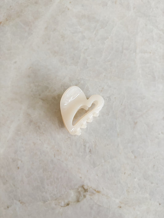 Heart hairclip