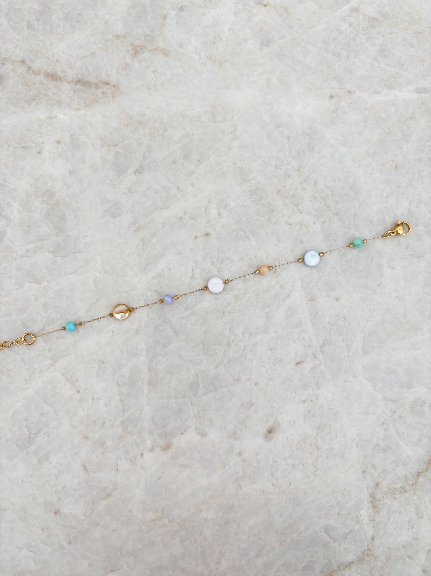 Pastel mix armband