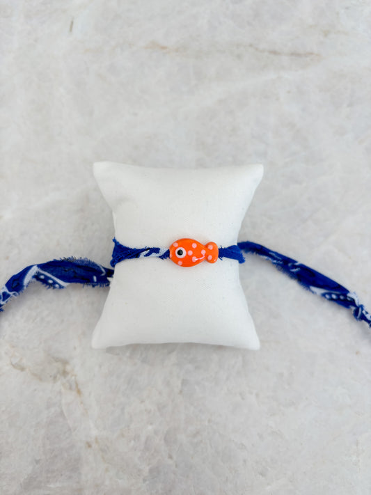 Vis armband - oranje