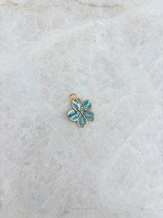 Bloem blauw