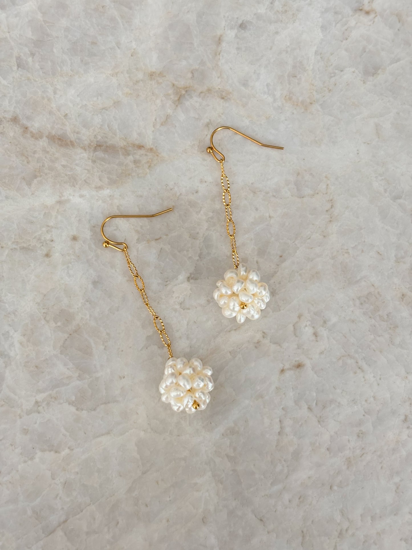 Pearl earrings