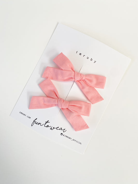 Bows pink